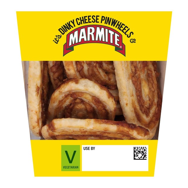 M&S Marmite Cheese Pinwheels 88g, imported from the UK