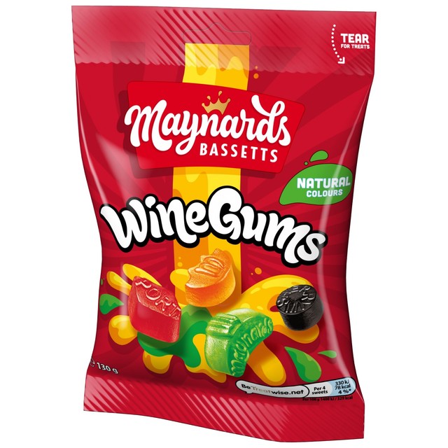 Maynards Bassetts wine gums bag - British product