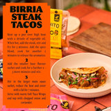 Gran Luchito Birria taco recipe kit 303g, UK version