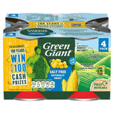 Green Giant Salt Free Sweetcorn canned vegetable - British product