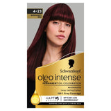 M&S Schwarzkopf Oleo Intense Permanent Oil Colour 4-23 Burgundy Red Hair Dye 115ml- Buy online at McGrocer