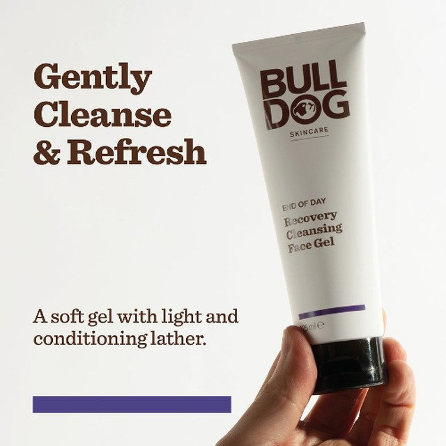 Bulldog Advanced End of Day Cleansing Gel 125ml - British product