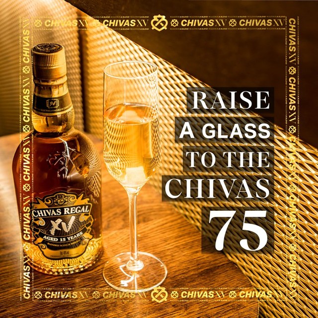 Chivas Regal XV 15 Year Old blended Scotch whisky 70cl - British product