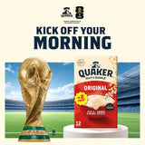 Quaker Original porridge sachets, imported from the UK