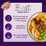 Bisto Best turkey gravy granules 150g - British product
