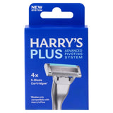 M&S Harry's Plus Razor Blade Cartridges 4s- Buy online at McGrocer
