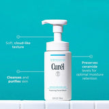 Curel foaming facial wash for dry sensitive skin (British brand)