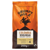 M&S Grumpy Mule Colombia Organic Coffee Beans 200g- Buy online at McGrocer