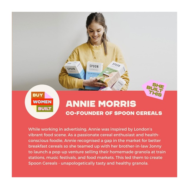 Spoon cinnamon pecan granola 400g (British brand)