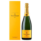 M&S Veuve Clicquot Yellow Label Brut Champagne Gift Box 75cl- Buy online at McGrocer