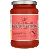 M&S Classic Tomato Everything Pasta Sauce 340g, imported from the UK