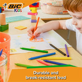 BIC Kids Plastidecor coloring crayons 12 pack - British product