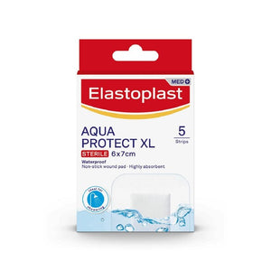 Elastoplast Waterproof Wound Pad Dressing XL Plaster