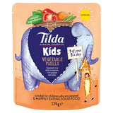 Tilda Kids Vegetable Paella Rice pouch 125g (British brand)