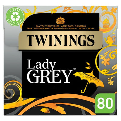 M&S Twinings Lady Grey Tea Black Tea Bags 80 Count- Buy online at McGrocer
