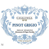 Casalinga Pinot Grigio Delle Venezie 75cl white wine - British product