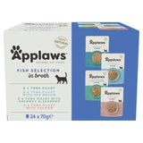 M&S Applaws Cat Pouch Fish Selection in Broth- Buy online at McGrocer