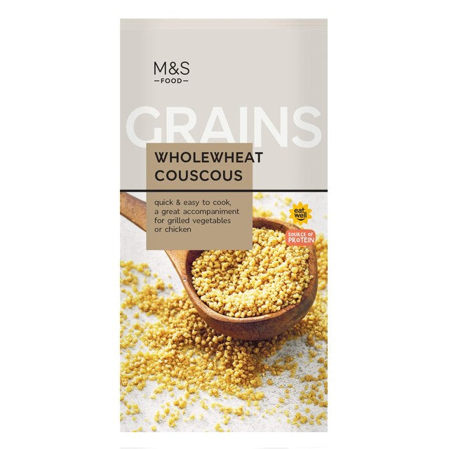 M&S wholewheat couscous 500g, imported from the UK