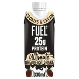 M&S FUEL10K Cookies & Cream High Protein Breakfast Shake 330ml- Buy online at McGrocer