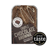 M&S Homemade Brownie Co. GF Triple Chocolate Brownie Traybake 340g- Buy online at McGrocer