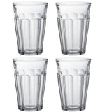 M&S Duralex Picardie Clear Tumbler Set 360ml (Set of 4)- Buy online at McGrocer