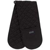 Stellar Textiles Black Double Oven Mitt (British brand)