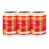 M&S Spanish lager 6 x 330ml cans, imported from the UK