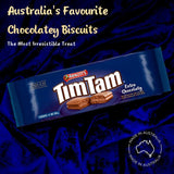 Tim Tam Extra Chocolatey biscuits 200g (British brand)
