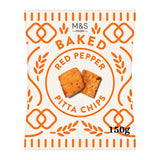 M&S M&S Red Pepper Pitta Chips Snack 150g- Buy online at McGrocer