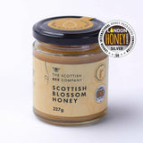 Scottish Bee Company blossom honey 227g (British brand)
