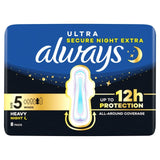 M&S Always Ultra Secure Night Extra Sanitary Towels Size 5- Buy online at McGrocer