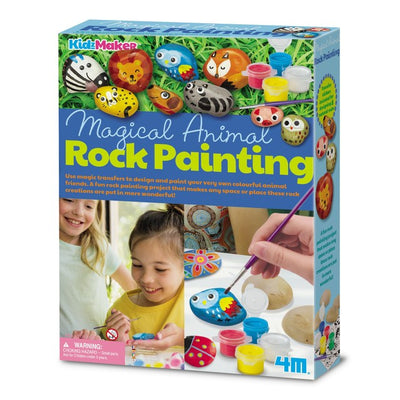 M&S Great Gizmos Magical Animal Rock Painting Craft Kit 27.5 x 20 x 5.5 cm- Buy online at McGrocer