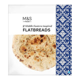 M&S M&S Middle Eastern Inspired Hand-Shaped Flatbreads 200g- Buy online at McGrocer