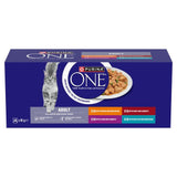M&S Purina One Mini Fillets Mixed Selection in Gravy Wet Cat Food 40 x 85g- Buy online at McGrocer