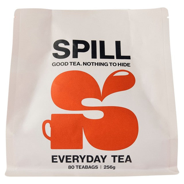 Spill Tea Everyday Black Tea Bags 80 Pack (British brand)