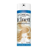 L'Oreal Elnett flexible hold hairspray, imported from the UK