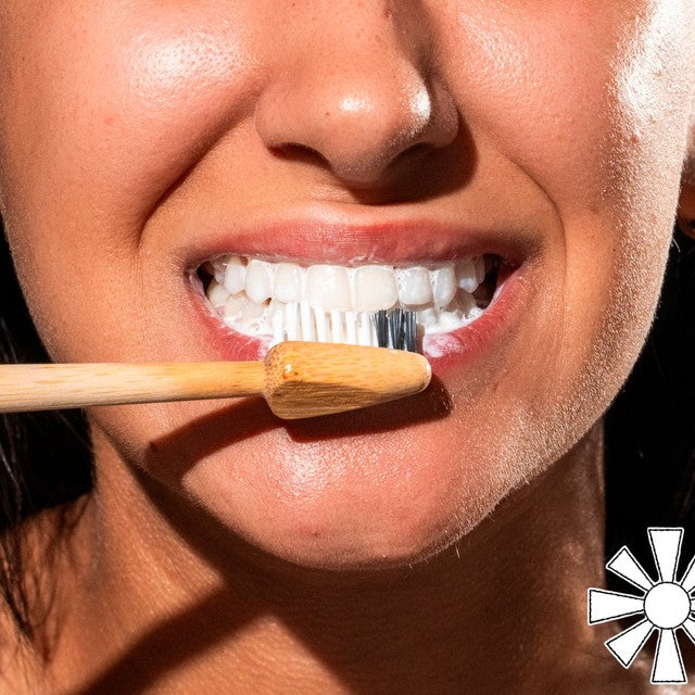 Parla Bio Balance plastic-free probiotic toothpaste, imported from the UK