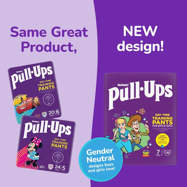 Huggies Pull-Ups training pants size 7 Toy Story, UK version