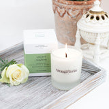 Wax Lyrical AromaWorks Lemongrass & Bergamot soy wax candle 30cl (220g) - British product