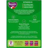 Bassetts Vitamin D apple and raspberry pastilles 30 per pack - British product