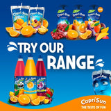Capri Sun Orange Zero fruit juice drink party pack pouches, UK version