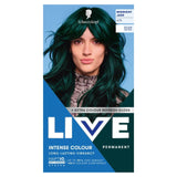 M&S Schwarzkopf LIVE Intense Colour U75 Midnight Jade Permanent Green Hair Dye- Buy online at McGrocer
