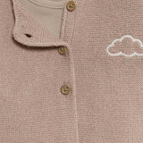 M&S cotton baby outfit brown 0-3 months, imported from the UK