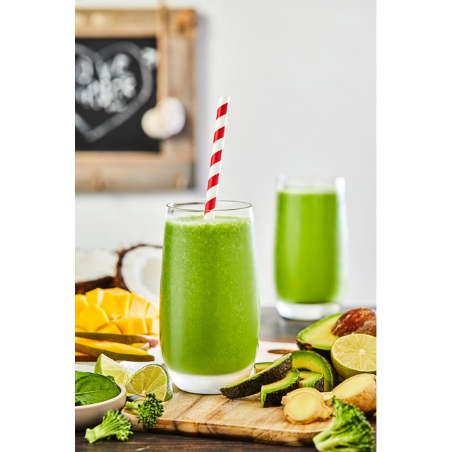 Love Smoothie avocado, mango spinach and coconut smoothie mix 4 x 120g, UK version
