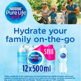 Nestle Pure Life still spring water 12x500ml, UK version