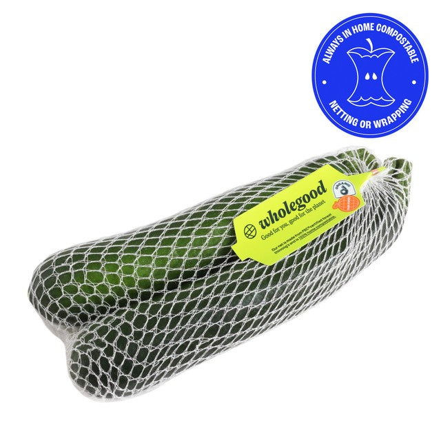 Wholegood Organic Courgette 500g (British brand)