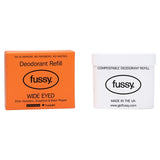 M&S Fussy Deodorant Refill Wide Eyed Natural Deodorant 40g- Buy online at McGrocer