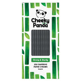 M&S The Cheeky Panda Black Bamboo Paper Straws 250 Pack- Buy online at McGrocer