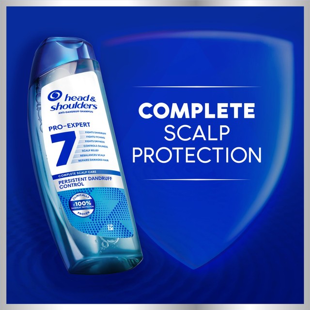 Head & Shoulders Pro-Expert 7 Persistent Dandruff Control Shampoo 300ml, UK version