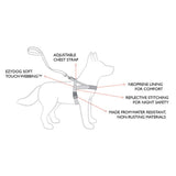 EzyDog Quick Fit Blue Dog Harness Small - British product